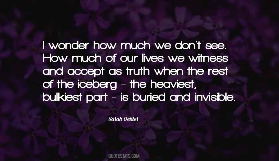 See The Wonder Quotes #469615