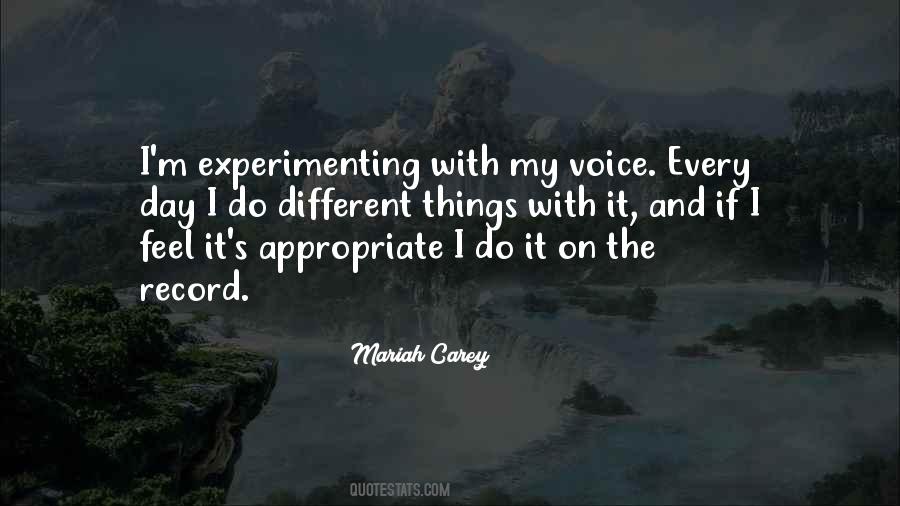 Experimenting With Voice Quotes #1459216