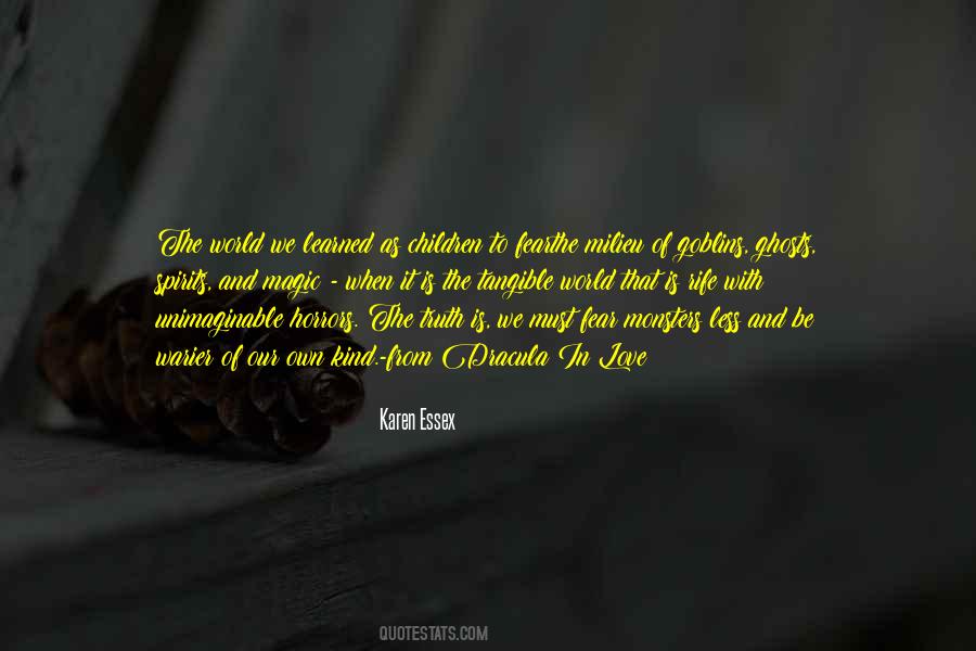 Quotes About Monsters Love #1348466