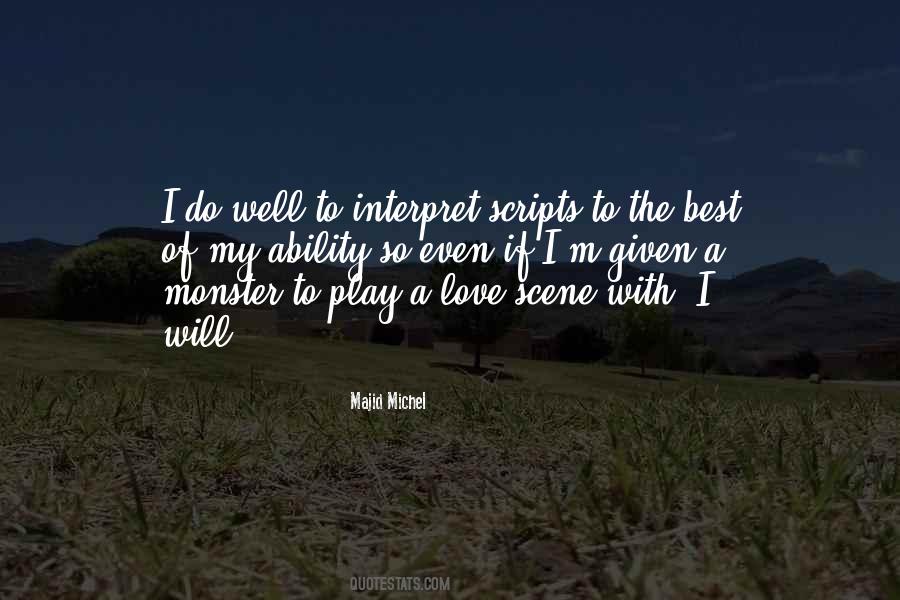 Quotes About Monsters Love #1518525