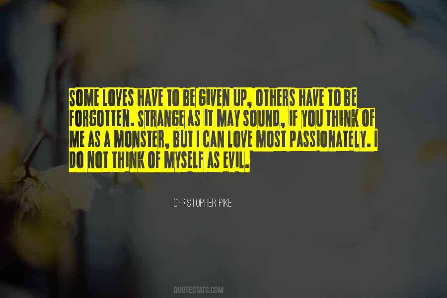 Quotes About Monsters Love #1729644