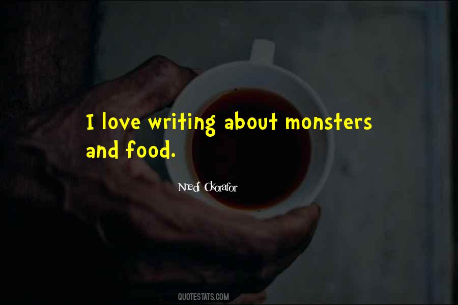 Quotes About Monsters Love #212740