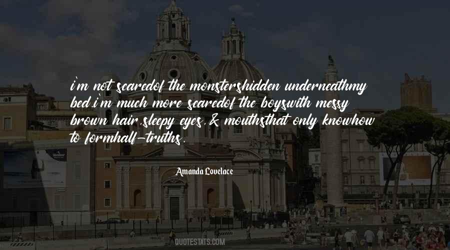 Quotes About Monsters Love #371857