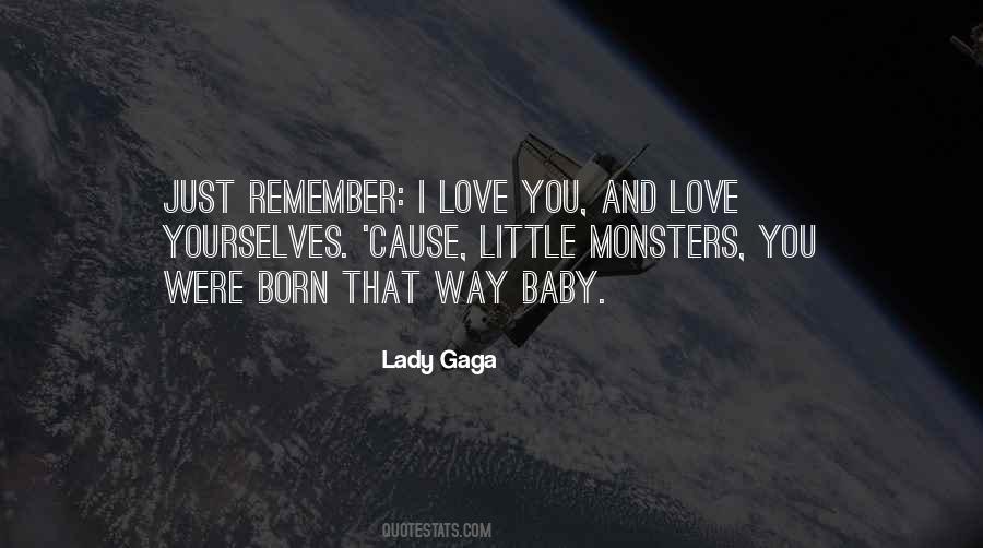 Quotes About Monsters Love #497753