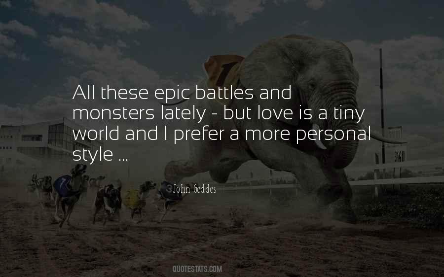 Quotes About Monsters Love #814251