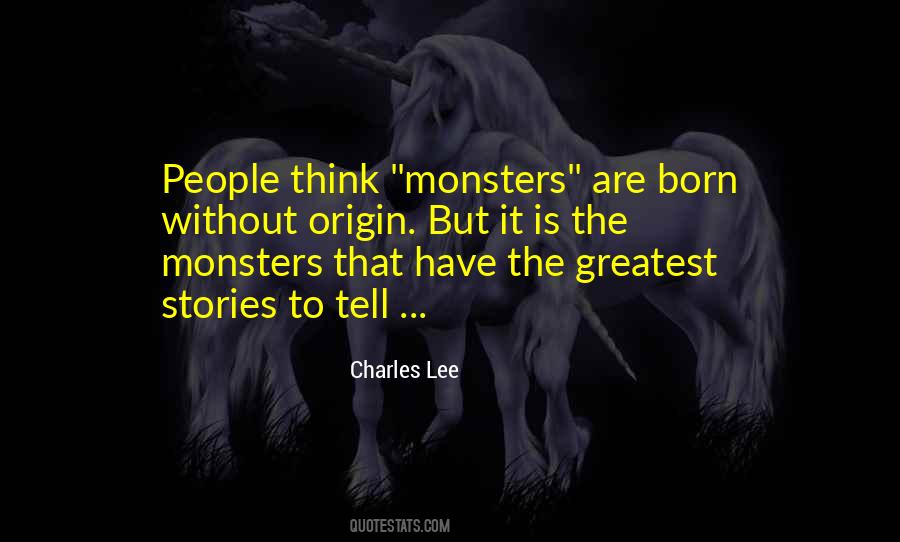 Quotes About Monsters In The Dark #474576