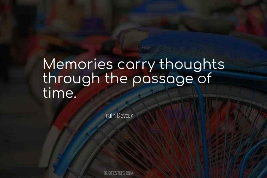 Past Thoughts Quotes #392336