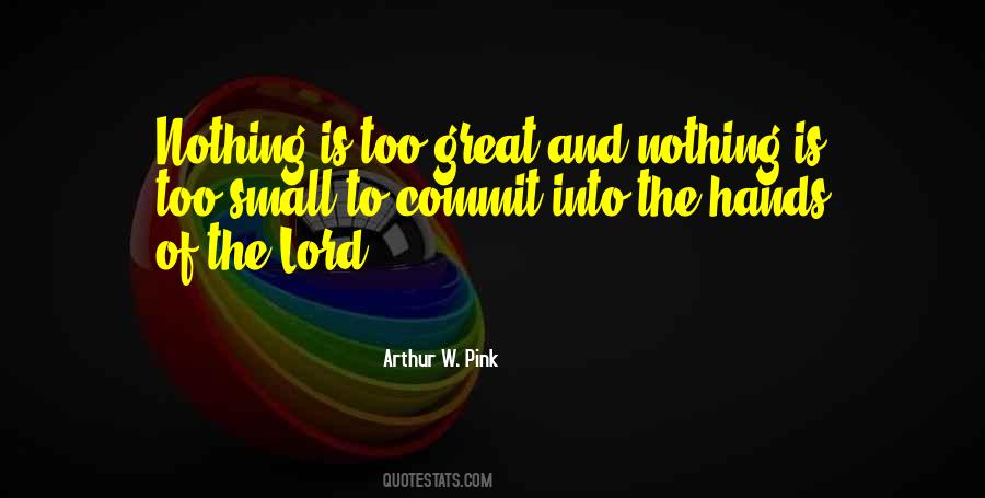 Arthur Pink Quotes #14807