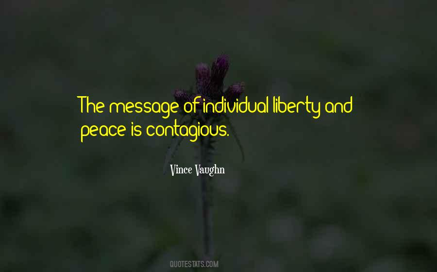 Message Of Peace Quotes #16992