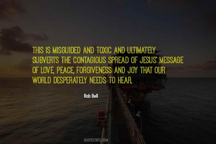 Message Of Peace Quotes #1871012