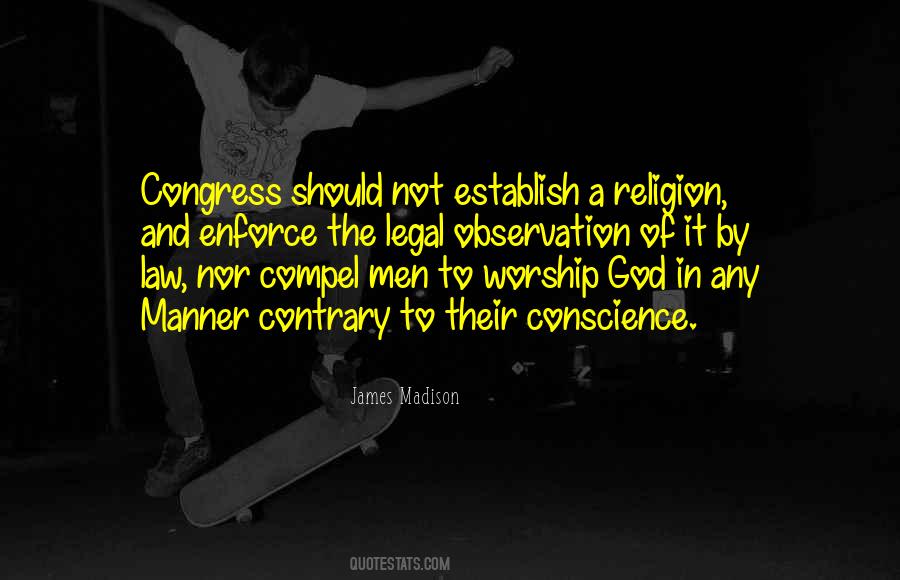 Law Of Religion Quotes #1399493