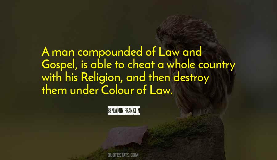 Law Of Religion Quotes #321911