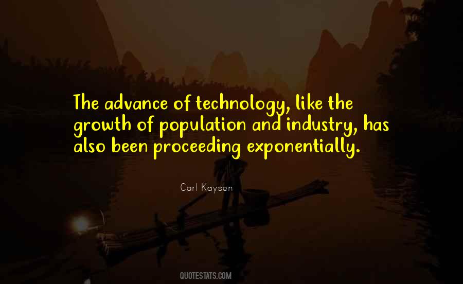 Growth Of Technology Quotes #1544851