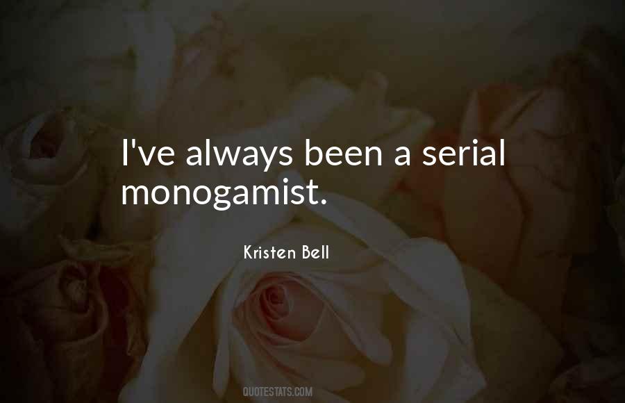 Quotes About Monogamist #629649