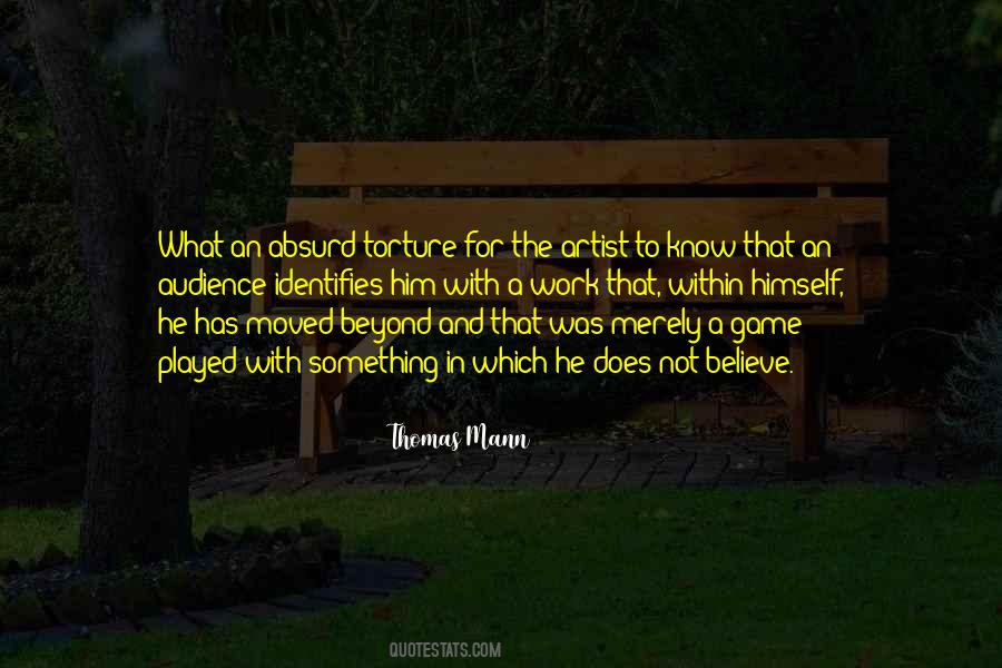 Artist And Audience Quotes #1803649
