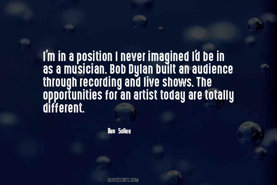 Artist And Audience Quotes #562210