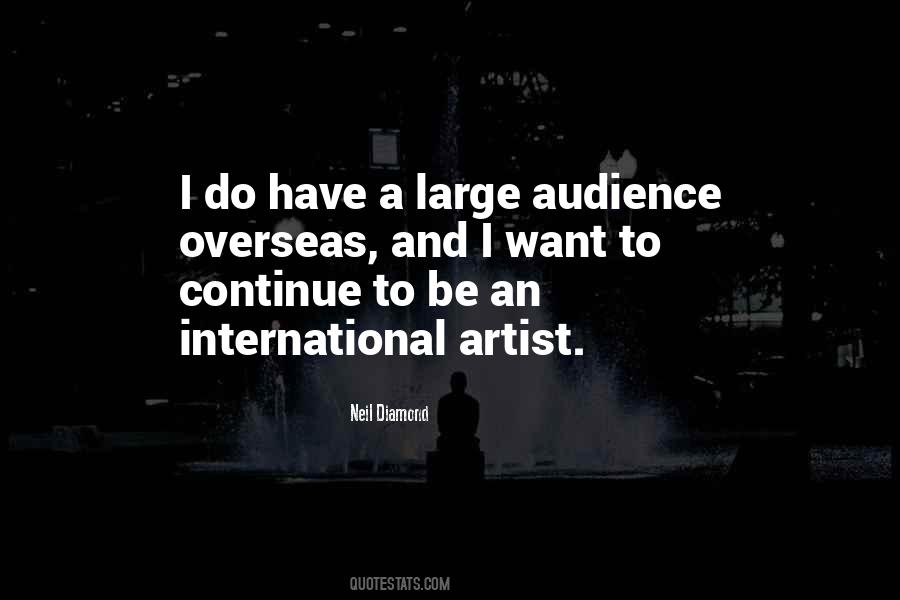 Artist And Audience Quotes #649084