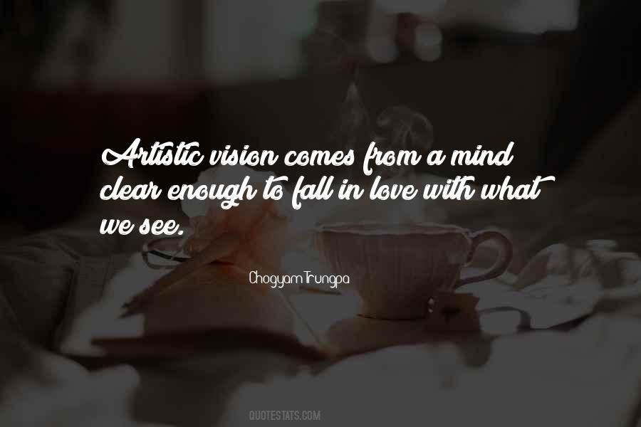 Artistic Mind Quotes #1808857