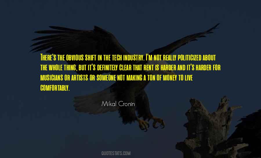 Artists And Money Quotes #1338651
