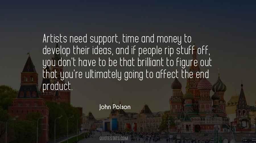 Artists And Money Quotes #921692