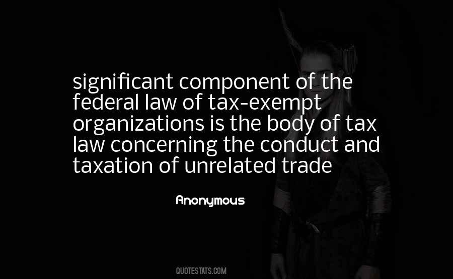 Federal Tax Quotes #52508