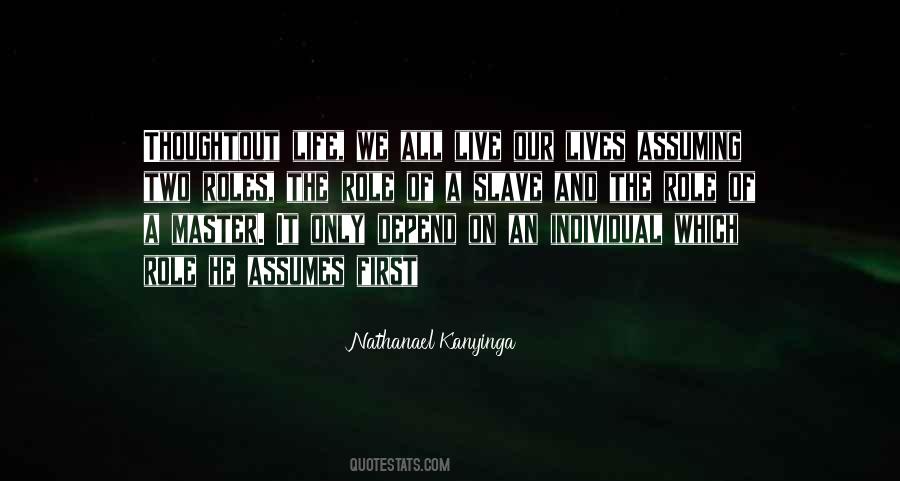 Slave And Master Quotes #121896