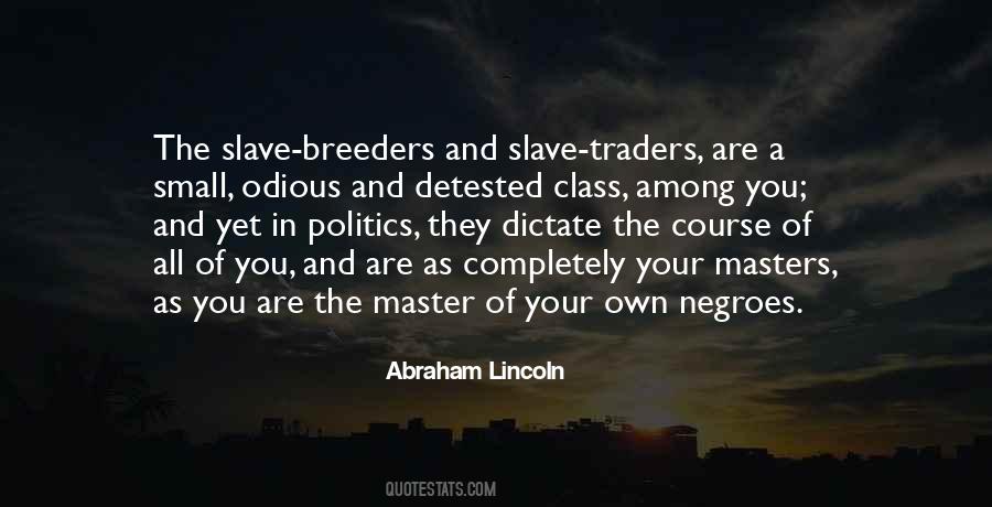 Slave And Master Quotes #1493470