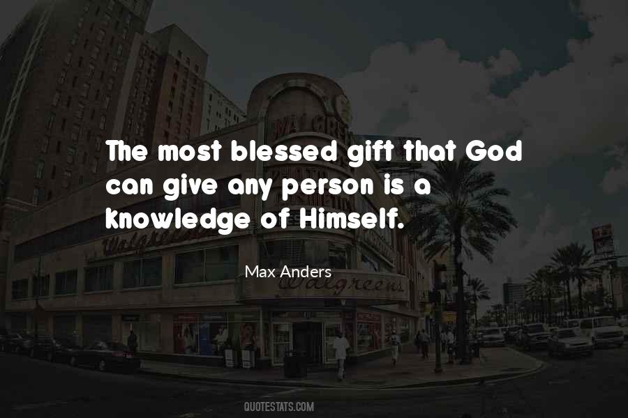 Blessed Gift Quotes #518145
