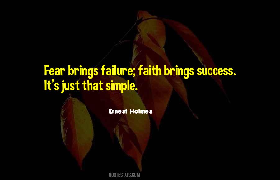 Fear Not Failure But Success Quotes #267361