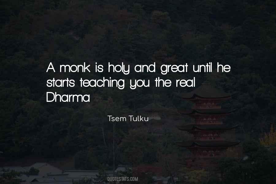 Quotes About Monk #1063876