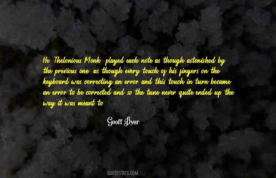 Quotes About Monk #1103125