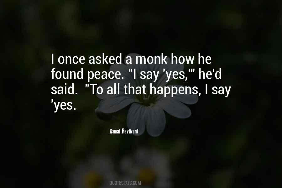 Quotes About Monk #1122194