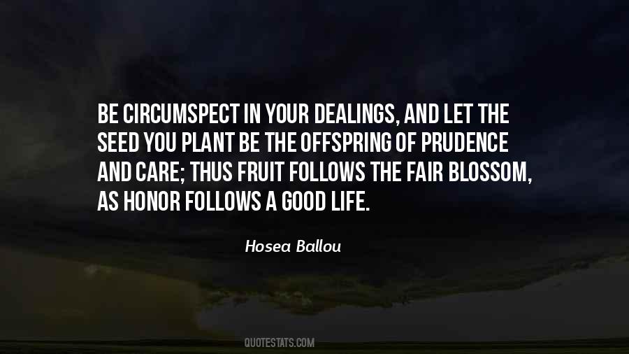 Fruit Blossom Quotes #1860407