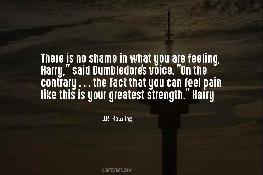 Feel No Pain Quotes #42820