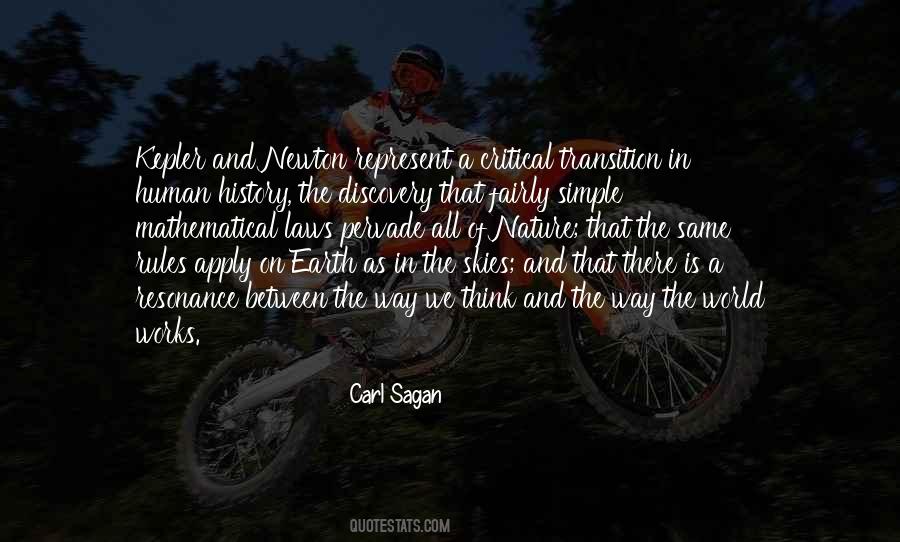 Carl Sagan Laws Of Nature Quotes #1267562