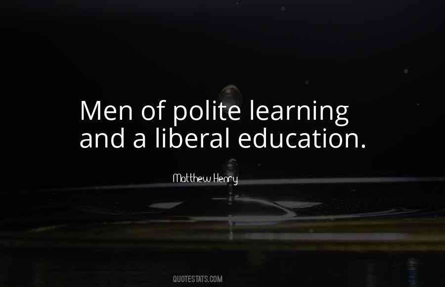 Liberal Men Quotes #1315685