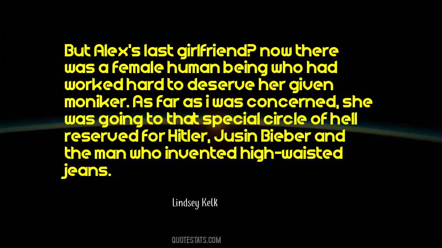As A Girlfriend Quotes #220992