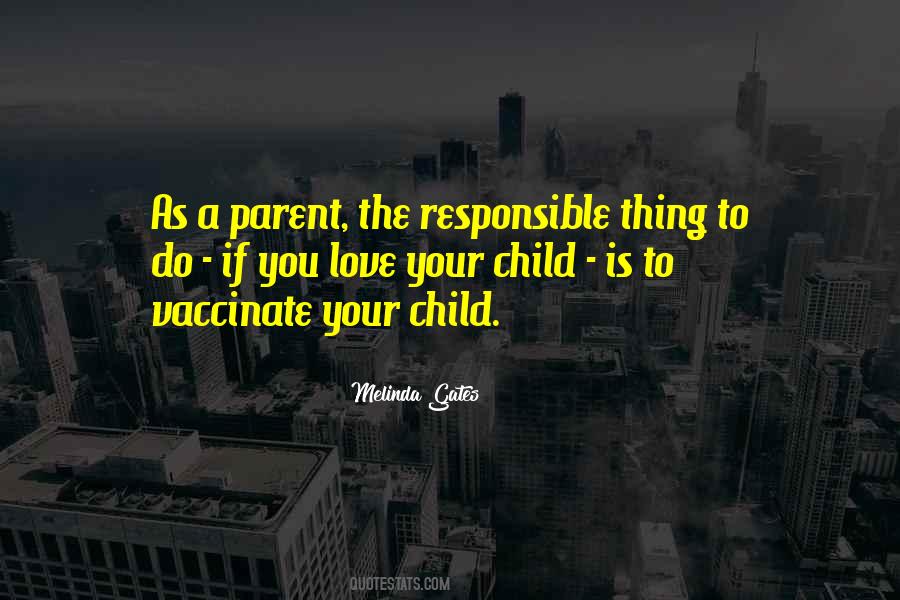 As A Parent Quotes #39363