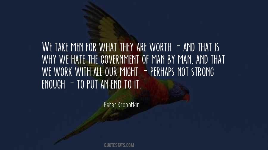 Strong Government Quotes #1420919