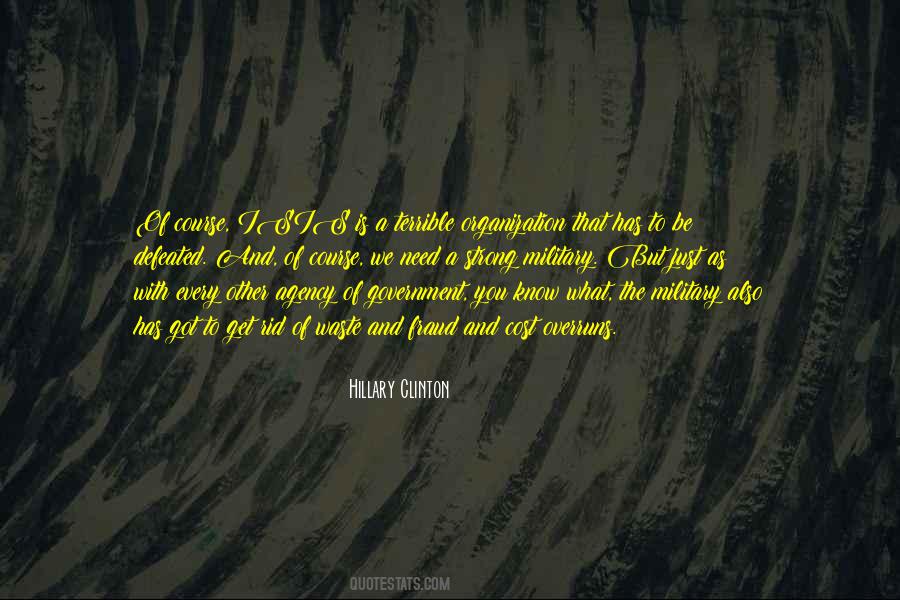 Strong Government Quotes #161418