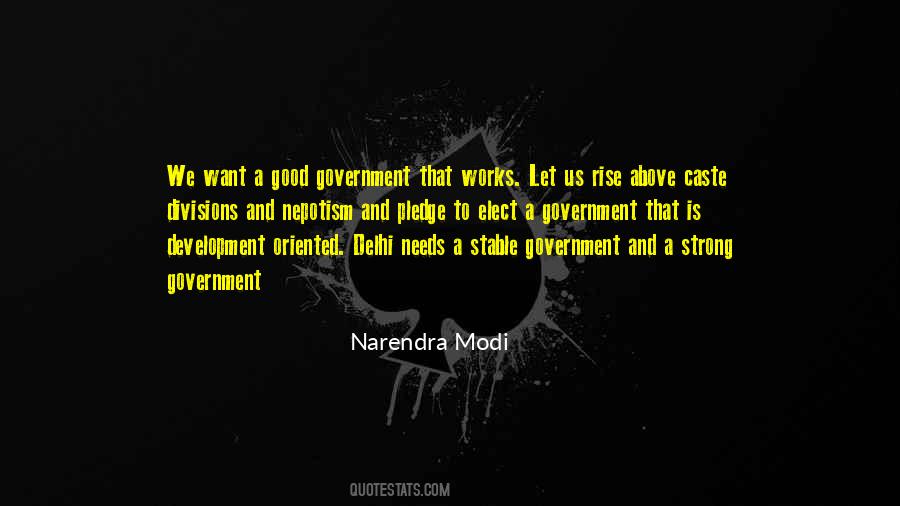 Strong Government Quotes #1642986