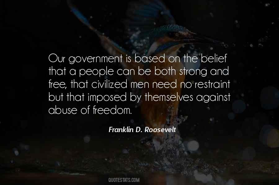 Strong Government Quotes #368693