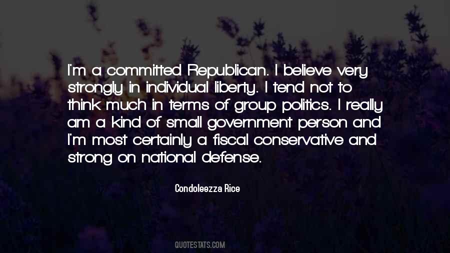 Strong Government Quotes #621477