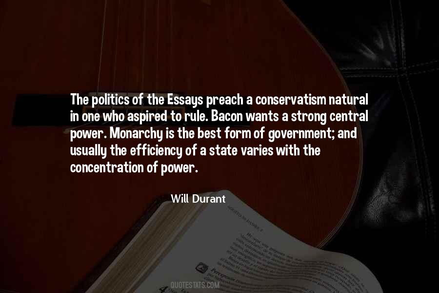 Strong Government Quotes #727035
