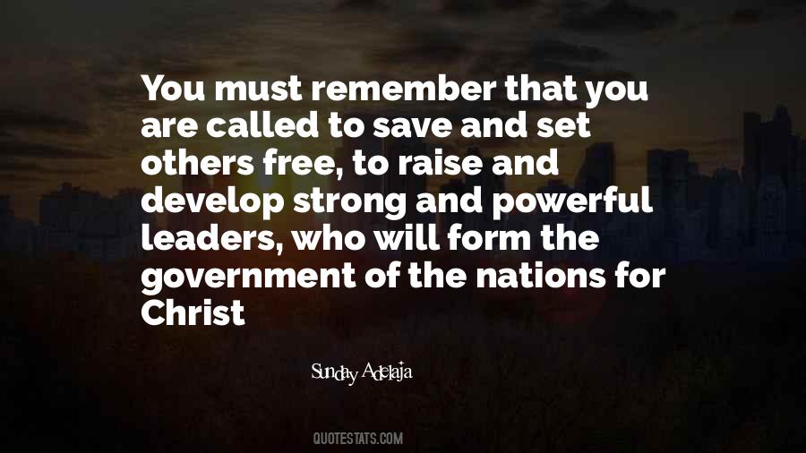 Strong Government Quotes #820939