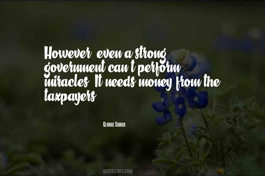 Strong Government Quotes #856435