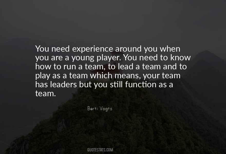 As A Team Quotes #314154