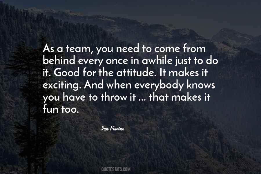 As A Team Quotes #350608