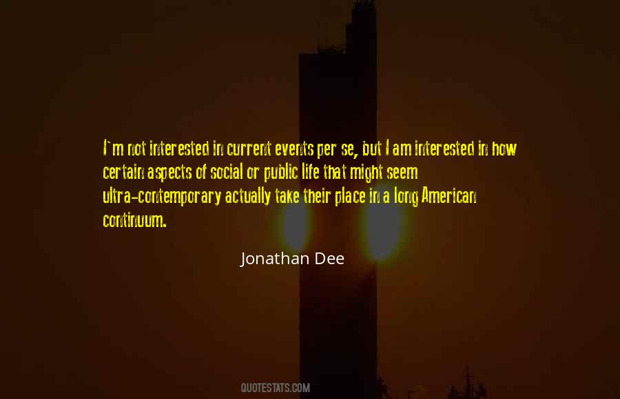 In Contemporary American Quotes #1312867
