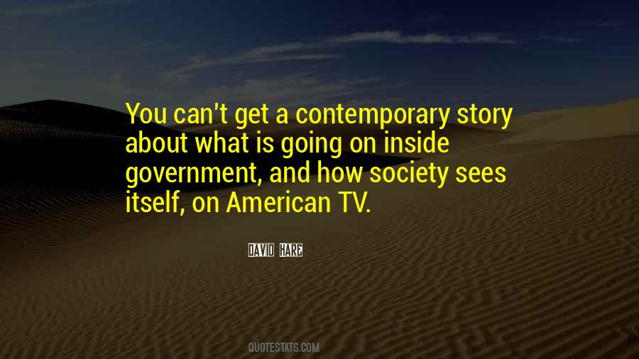 In Contemporary American Quotes #289371